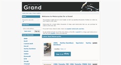 Desktop Screenshot of motorcyclesforagrand.com